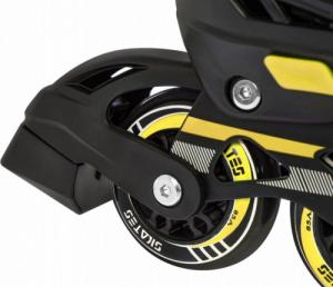 Rolki SporTrike ZSP.HP88-5.L.ZOL z wymienną płozą regulowane czarne r. 39-43 11