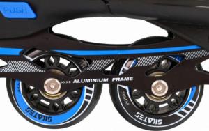 Rolki SporTrike ZSP.HP88-5.M.NIE z wymienną płozą regulowane czarne r. 34-38 5