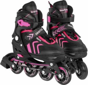Rolki SporTrike ZSP.HP88-5.L.ROZ z wymienną płozą regulowane czarne r. 39-43 5