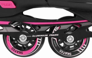 Rolki SporTrike ZSP.HP88-5.M.ROZ z wymienną płozą regulowane czarne r. 34-38 5