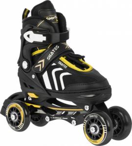 Rolki SporTrike ZSP.HP88-5.S.ZOL z wymienną płozą regulowane czarne r. 29-33 12