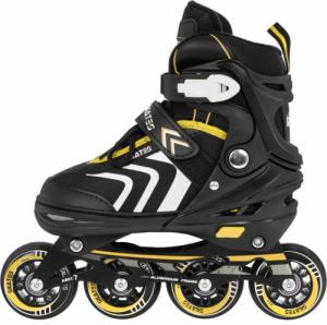 Rolki SporTrike ZSP.HP88-5.S.ZOL z wymienną płozą regulowane czarne r. 29-33 15