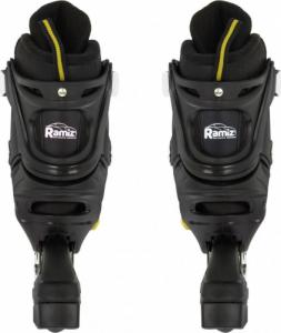 Rolki SporTrike ZSP.HP88-5.S.ZOL z wymienną płozą regulowane czarne r. 29-33 20