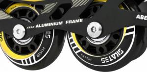 Rolki SporTrike ZSP.HP88-5.S.ZOL z wymienną płozą regulowane czarne r. 29-33 5