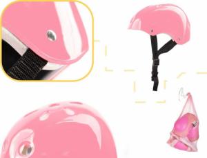 DWM KASK OCHRANIACZE NA ROLKI DESKOROLKĘ REGULACJA RÓŻOWY 2