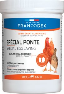 Francodex Egg production preparat wspomagający kury nioski 250g 1