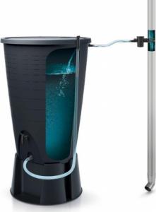 Prosperplast Zbiornik na deszczówkę Smooth 210L antracytowy 2