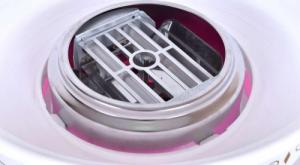 Maszynka do waty cukrowej DWM różowa 11