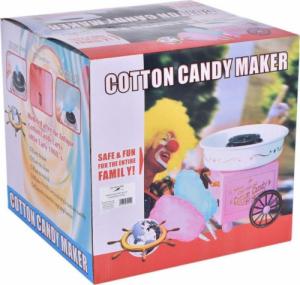 Maszynka do waty cukrowej DWM różowa 12