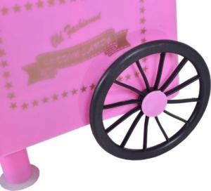 Maszynka do waty cukrowej DWM różowa 3