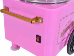 Maszynka do waty cukrowej DWM różowa 4