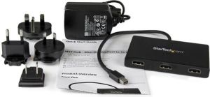 StarTech Splitter miniDisplayPort - 3x HDMI (MSTMDP123HD) 5