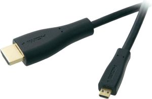 Kabel SpeaKa HDMI Micro - HDMI 1.5m czarny (325240) 1