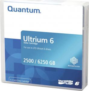 Taśma Quantum LTO-6 Ultrium 2.5/6.25 TB (MR-L6MQN-03) 1