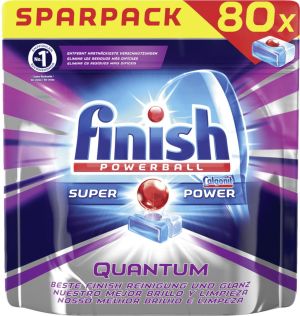 Reckitt Benckiser Tabletki do zmywarki Finish Powerballs Quantum 80szt. 1