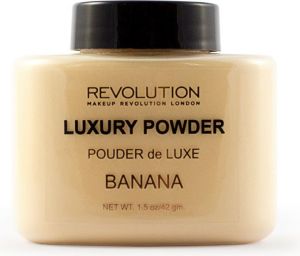Makeup Revolution Luxury Banana Powder Puder sypki 42g 1