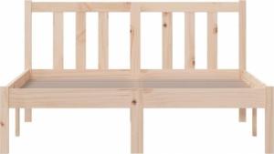 vidaXL Rama łóżka, lite drewno, 120 x 200 cm 4