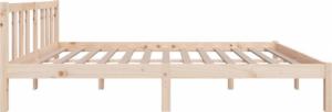 vidaXL Rama łóżka, lite drewno, 120 x 200 cm 5