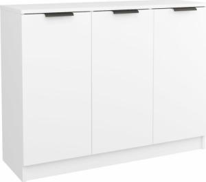 vidaXL vidaXL Komoda, biała, 90,5x30x70 cm, materiał drewnopochodny 2