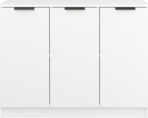 vidaXL vidaXL Komoda, biała, 90,5x30x70 cm, materiał drewnopochodny 5