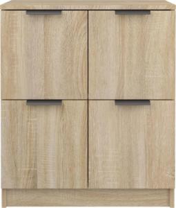 vidaXL Komoda, dąb sonoma, 60x30x70 cm 5