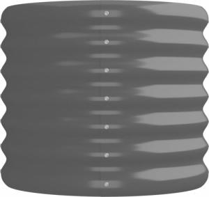 vidaXL vidaXL Donica ogrodowa, malowana proszkowo stal, 224x40x36 cm, szara 4