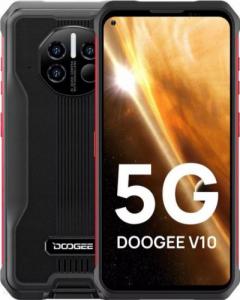 Smartfon DooGee V10 5G 8/128GB Czarno-czerwony 1