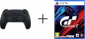 Pad Sony Playstation 5 DualSense Czarny + Gran Turismo 7 1