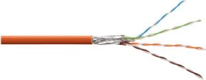 Digitus Kabel instalacyjny S-FTP, PIMF, CAT7, LSOH, 500m, pomarańczowy (DK-1743-VH-5) 1