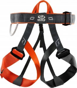 Climbing Technology Uprząż wspinaczkowa Discovery Harness grey/orange 1