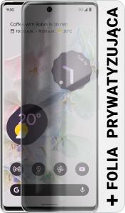 Smartfon Pixel 6 Pro 5G 12/128GB Dual SIM Biały + Folia Hydrożelowa Rock Space Prywatyzująca 2