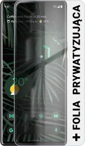 Smartfon Pixel 6 Pro 5G 12/256GB Dual SIM Czarny + Folia Hydrożelowa Rock Space Prywatyzująca 2