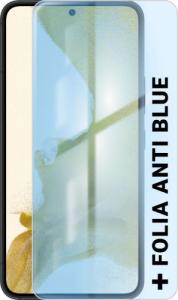 Smartfon Samsung Galaxy S22 5G 8/256GB Czarny + Folia hydrożelowa Rock Space Anti Blue 2