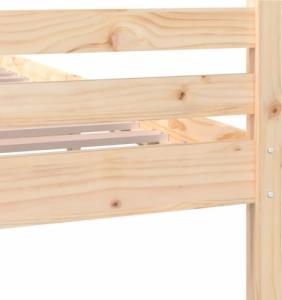 vidaXL vidaXL Rama łóżka, lite drewno, 100 x 200 cm 7