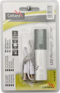 Latarka Cattara Cattara Latarka LED 120lm, srebrna 2