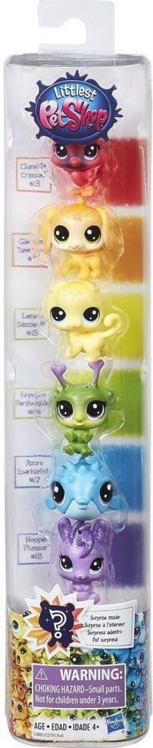 Figurka Hasbro Littlest Pet Shop Tęczowi przyjaciele, Bear - (C0795/C0805) 1