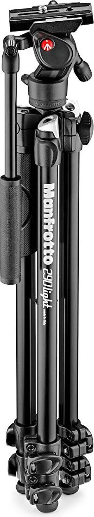 Statyw Manfrotto 290 light Kit with Fluid Video Head (MK290LTA3-V) 2