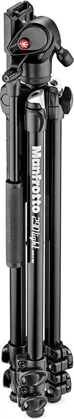 Statyw Manfrotto 290 light Kit with Fluid Video Head (MK290LTA3-V) 3