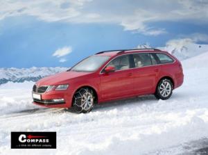 Compass Łańcuchy śniegowe - Winter norm, nylonowa torba X70 4