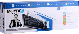 Klawiatura + mysz EasyTouch ET-656RF TRITON biały 3