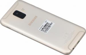 Smartfon Samsung Samsung Galaxy A6 Gold 3GB 32GB 720x1480 Powystawowy S/N: RF8K81CP1FM 7