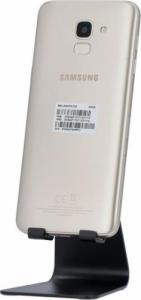 Smartfon Samsung Samsung Galaxy J6 SM-J600FN/DS 2018 3GB 32GB 720x1384 LTE DualSim Gold Powystawowy Android + Nowe Słuchawki Samsung Galaxy Buds Live SM-R180 3