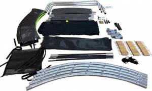 Trampolina ogrodowa Lean Sport 8344 z siatką wewnętrzną 10 FT 305 cm 4