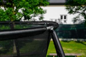 Trampolina ogrodowa G21 ogrodowa SpaceJump z siatką wewnętrzną 10 FT 305 cm czerwona 3