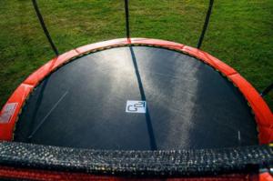 Trampolina ogrodowa G21 ogrodowa SpaceJump z siatką wewnętrzną 10 FT 305 cm czerwona 7