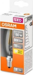 Osram Żarówka LED OSRAM, E14, 6W, 806lm, 2700K 1