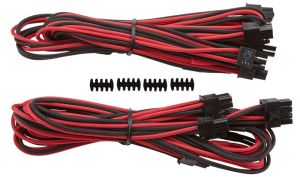 Corsair Kabel PSU Type4 PCIe dual czarno-czerwony (CP-8920183) 1