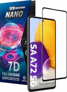 Crong Crong 7D Nano Flexible Glass - Niepękające szkło hybrydowe 9H na cały ekran Samsung Galaxy A72 1