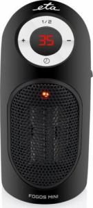 Termowentylator Eta ETA Heater ETA162390000 Fogos mini Fan heater, 400 W, Suitable for rooms up to 8 m, Black 2