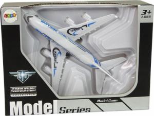 Lean Sport Samolot Pasażerski Biały z Niebieskimi Elementami Napęd Światła Dźwięki 5